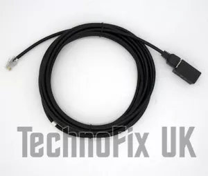 Cavo prolunga microfono 5m 8p8c RJ45 per Kenwood TS-480 TM-V7 TM-D700 TM-D710 - Foto 1 di 3