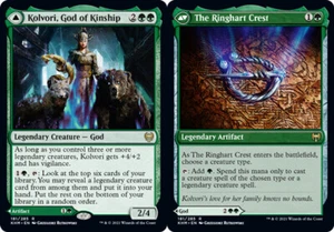 MTG - Kolvori, God of Kinship // The Ringhart Crest - Kaldheim - NM, English Mag - Picture 1 of 1