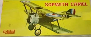 VERY RARE ARTIPLAST SOPWITH CAMEL 1/50 SCALE UNBUILT - Foto 1 di 1