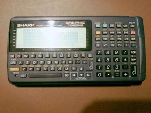 SHARP Komputer kieszonkowy PC G850 Naukowa funkcja Kalkulator Sprawdzony Używany Japonia - Zdjęcie 1 z 5