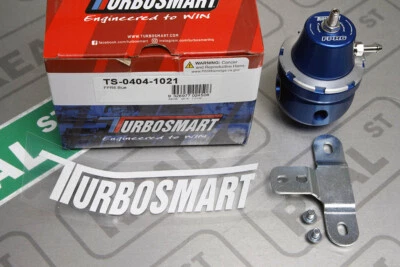 Turbosmart FPR6 Fuel Pressure Regulator EFI 1:1 35-80 PSI -6 AN Blue - Image 1 of 4