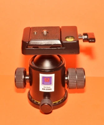 DIGIPOD BH-52BQ TRIPOD PROFESSIONAL BALL & SOCKET HEAD  QUICK RELEASE / BUBBLE - Image 1 of 4