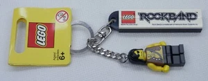 Lego Rock Band Minifigura Llavero Rockband Videojuego Mercancía - Imagen 1 de 2