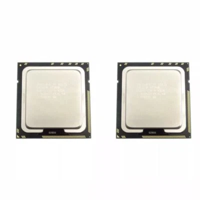 MATCHED PAIR Intel Xeon X5675 SLBYL 3.06GHz / 12M / 6.40 CPU 6-Core Processor - Image 1 of 3