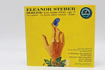 Elearnor Steber Berlioz Les Nuits d'Ete Sacred Arias of Bach Handel Haydn VTG - Image 1 of 3