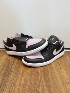 FREE SHIP Air Jordan 1 Low SE Black Iced Lilac White DV1309-051 Men's Size US14 - Picture 1 of 5