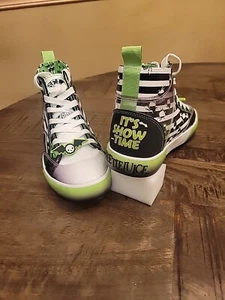 Ground Up Beetlejuice Hi Top Sneakers Women’s 7.5 LIME Green - Picture 1 of 16
