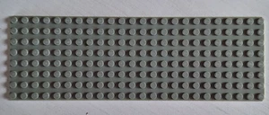 Lego Platte Bauplatte Grundplatte 8x24 alt hellgrau 3497 Zubehör 6362 6364 - Bild 1 von 1