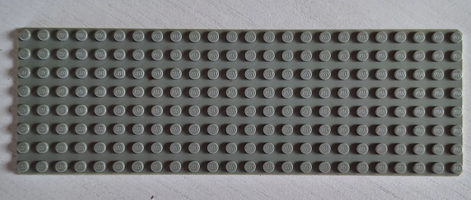 Lego Platte Bauplatte Grundplatte 8x24 alt hellgrau 3497 Zubehör 6362 6364 - Bild 1 von 1