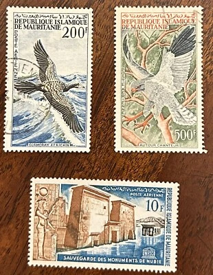Mauritania: 1964 Airmail juegos completos de 3. SC # C30-C32. #02-01052 Foto 1 de 2