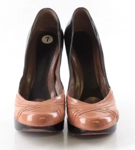 Marni Two Tone Patent Leather Pumps Womens Size EUR 37.5M MSRP $815 - Picture 1 of 6