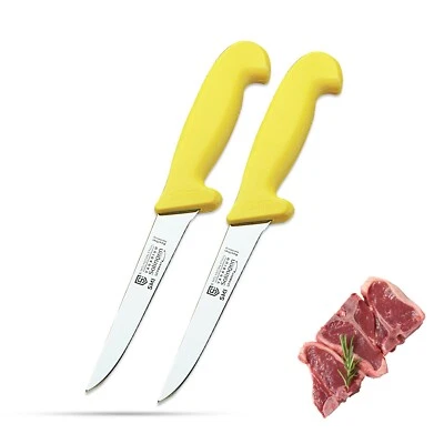 SMI-Solingen Ausbeinmesser Flexibel Metzgermesser Fleischmesser küchenmesser 2pc