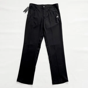 Neu mit Etikett Adidas Golf Advantage schwarze Flex Twill-Chinohose für Herren 30 x 32 Small - Bild 1 von 9