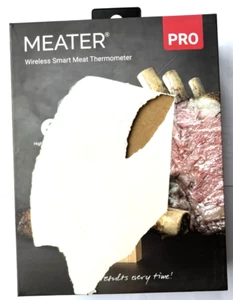 MEATER Pro Termómetro Inteligente Inalámbrico para Carne 1000°F Largo Alcance Barbacoa Nuevo, Caja Usada - Imagen 1 de 2