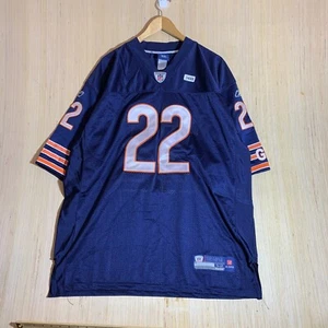 VTG Chicago Bears Jersey Adult 52 Blue Short Sleeve Men's Matt Forte Reebok Y2K - Picture 1 of 18