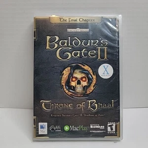 Baldur's Gate II: Throne of Bhaal - Gioco CD-ROM 2001 Bioware - Foto 1 di 2