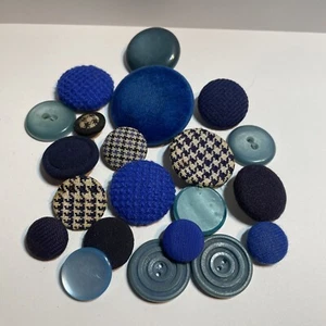 Estate Blue Crafting Kunststoff gemischt Nähknöpfe Menge 122-48 - Bild 1 von 5