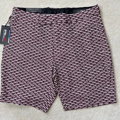 Pantalones Cortos de Golf RLX Polo Ralph Lauren Para Hombre 33 Elastizados Absorbentes Rendimiento Foto 1 de 4