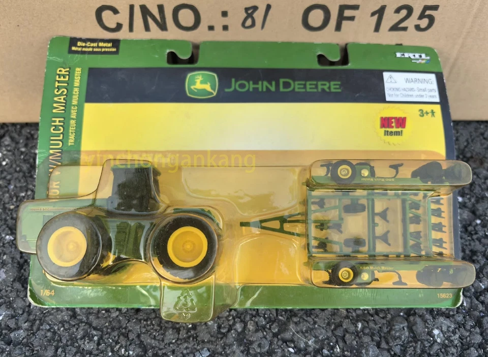 1/64 John Deere 8970 4Wd Tractor With 550 Mulch Master - Image 1 of 2