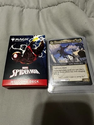 NYCC 2025 Excl MTG Peter Parker Amazing Spider-man PROMO Magic Gathering - Image 1 of 2
