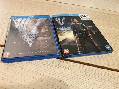 Vikings Season 1 And 2 Blu rays - Image 1 of 4
