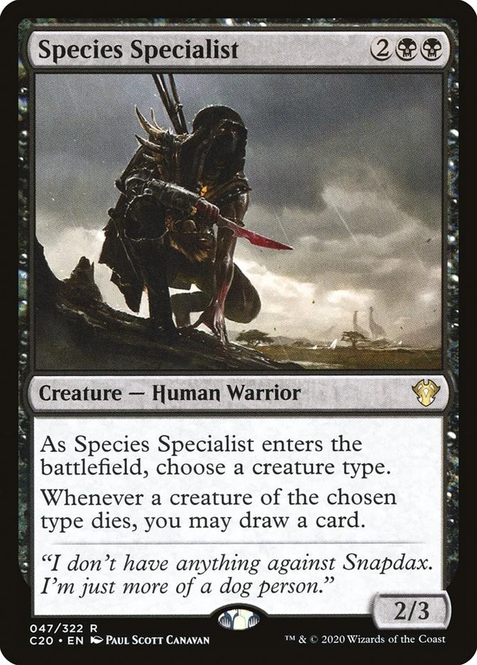 MTG Species Specialist  - Commander 2020 #047 - Image 1 of 1
