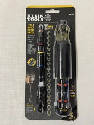 Klein Tools (32517HD) KNECT 17-in-1 Impact-Rated Hybrid Screwdriver/Nut Driver - Image 1 of 3