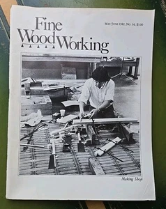 VTG Fine Wood Working Magazine May / June 1982 No. 34 Making Shoji - Foto 1 di 6