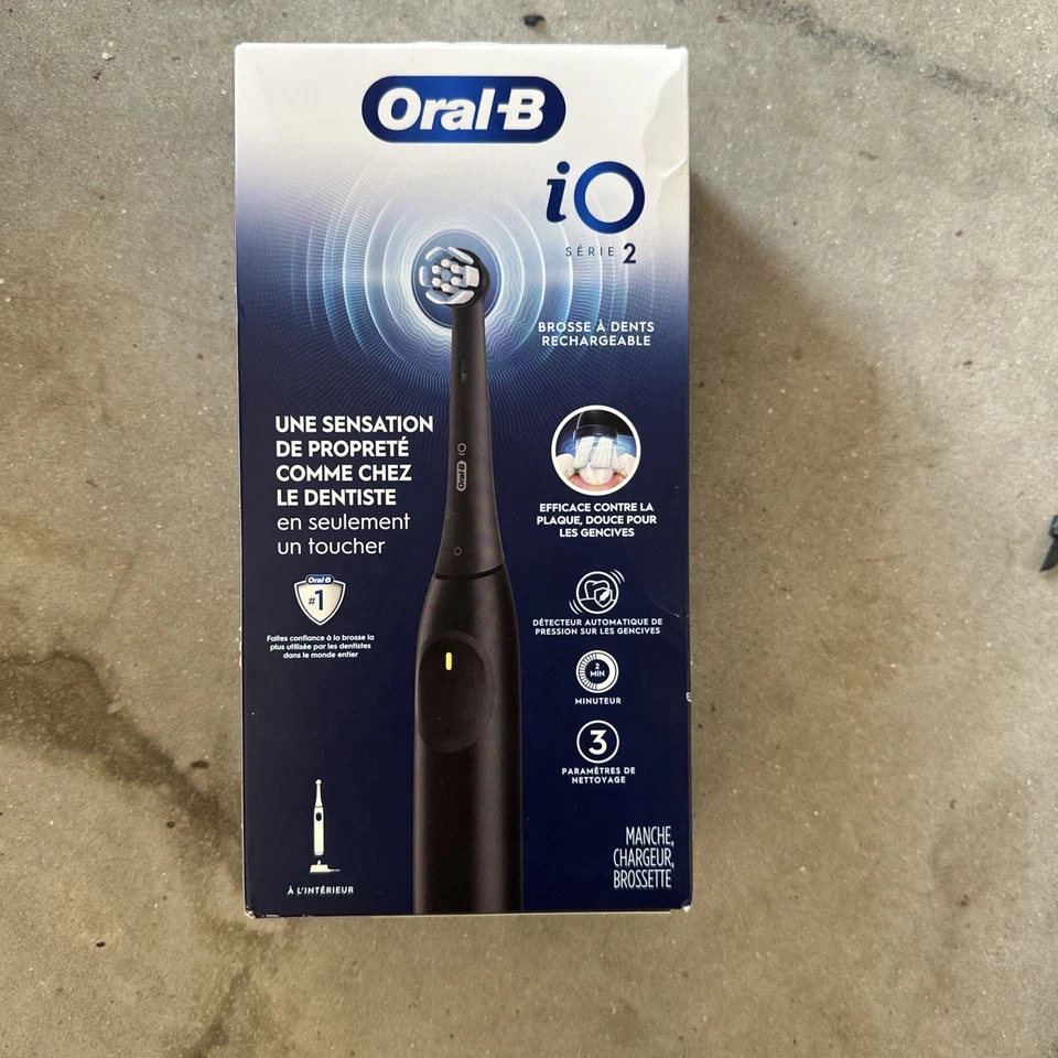 Cepillo de dientes recargable Oral-B iO Series 2 (negro) 42678335R0 -nuevo en caja- Foto 1 de 1