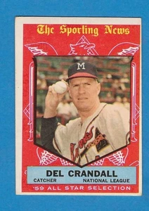 1959 Topps Del Crandall Milwaukee Braves #567 - Picture 1 of 2