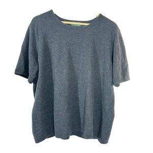 Ralph Lauren Wool Cashmere Angora Blend Short Sleeve Sweater Top Womans Plus 2X - Picture 1 of 7