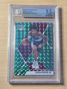 2019-20 Panini Mosaic NBA Green Kevin Porter Jr. #248 BGS 9.5 Rookie RC - Picture 1 of 2