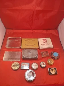 Vintage Schnupftabakdose Konvolut Ciggerette Boxen G - Bild 1 von 15