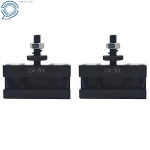 2 Pack Quick Change Tool Post Holder Turning & Facing Lathe BXA #1 250-201 - Picture 1 of 18