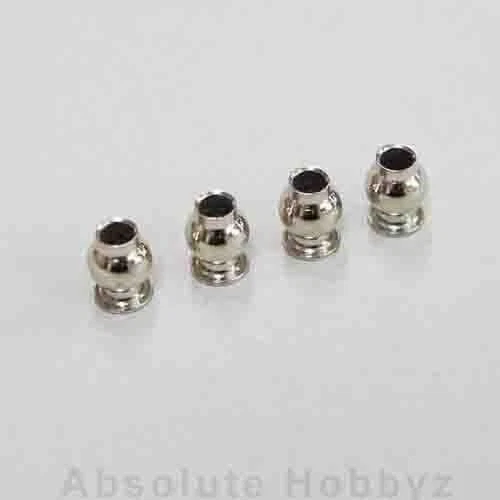 Mugen Steel Ball For Shock End 4pcs: X7 - MUGE2504 - Image 1 of 1