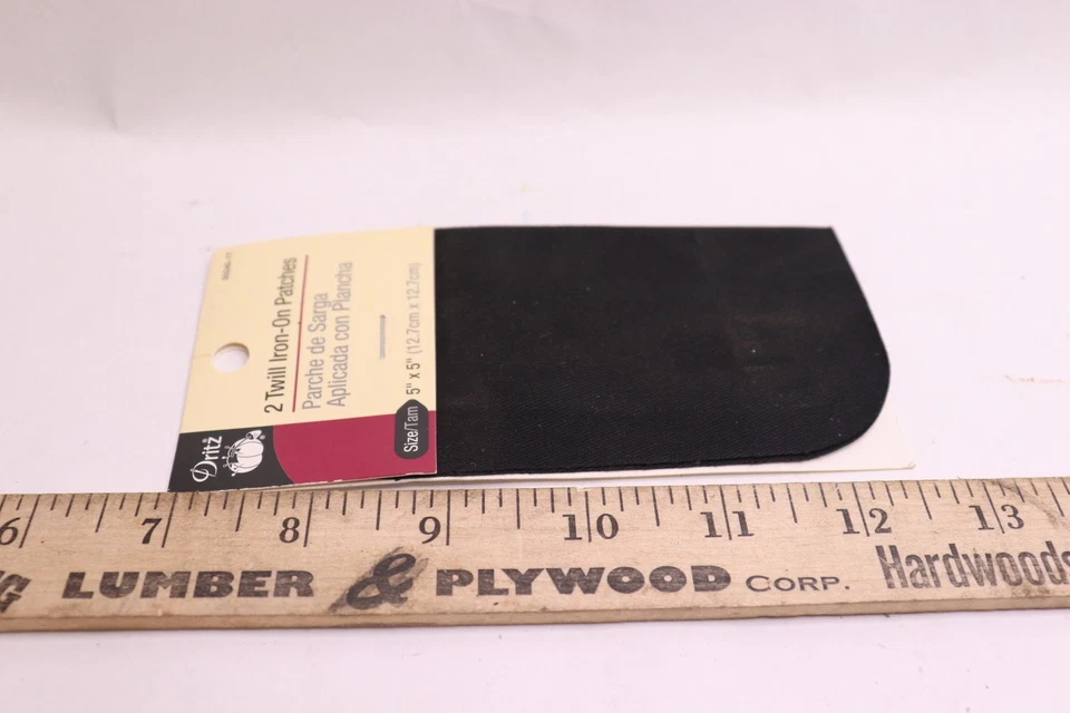 Dritz Iron on Patch Black 5"x 5" 55240-1T - Image 1 of 1