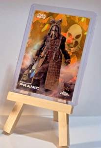 Benjar Pranic /50- 2025 Topps Chrome Sapphire Star Wars  Gold Sapphire Debut SP - Picture 1 of 3