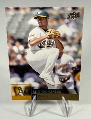 2009 Upper Deck - Gio Gonzalez #786 (RC) — 第 1/2 张图片