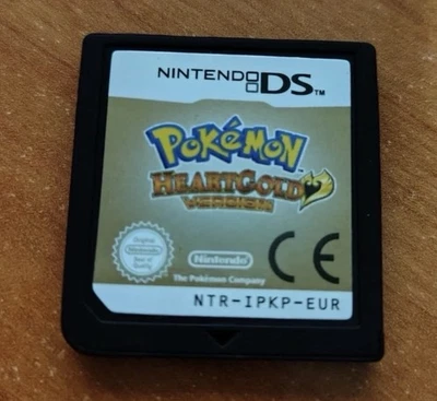 Pokémon Oro Heartgold Versión Nintendo DS Solo cartucho - Probado EUR Funcionand - Immagine 1 di 2