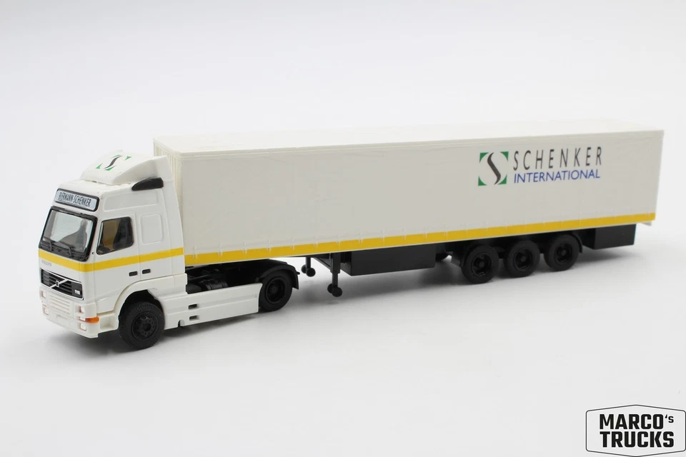 Albedo Volvo FH16 curtain-side semitrailer truck "Biermann Schenker Internationa - Image 1 of 1