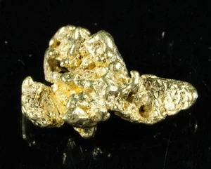 #144 Alaskan BC pepita d'oro naturale 0,79 grammi originale - Foto 1 di 4