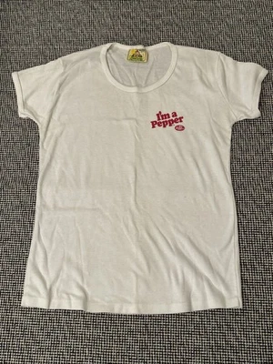 Camiseta De Colección Años 70 Dr Pepper Promo Im A Pepper Ringer White Moon Castle EE. UU. Soda S Foto 1 de 4