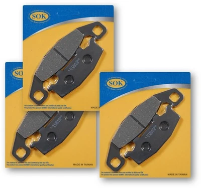 Pastillas de freno delanteras y traseras aptas para Kawasaki ZR 750 Zephyr 1991-1995 ZR750  Foto 1 de 2