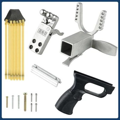 Módulo deslizante de honda de acero inoxidable 304 gatillo banda de goma hágalo usted mismo caza EE. UU. Foto 1 de 4