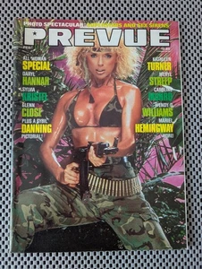 Mediascene Prevue Magazine February 1986 Daryl Hannah - Imagen 1 de 6