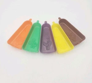 Vintage Disney Ice Pop Molds 1950's 60s Plastic Frozen Treat Sticks Pluto Donald - Picture 1 of 11