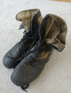 US Army Jungle Boot Size 10 Vietnam Style for Re-Enactors Or Airsoft - Picture 1 of 12