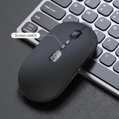 7Key Gaming Mouse 2.4Ghz Wireless Bluetooth Mouse 2400DPI for Laptop for Macbook - Image 1 of 4