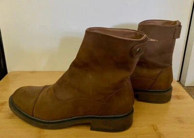 Botines de cuero tostado Rugerro de Carl Scarpa US9 EUR40 Foto 1 de 4