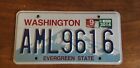 plaque immatriculation Washington Usa license plate